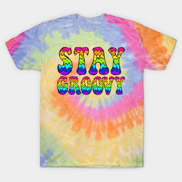 Stay Groovy T-Shirt by Luxinda